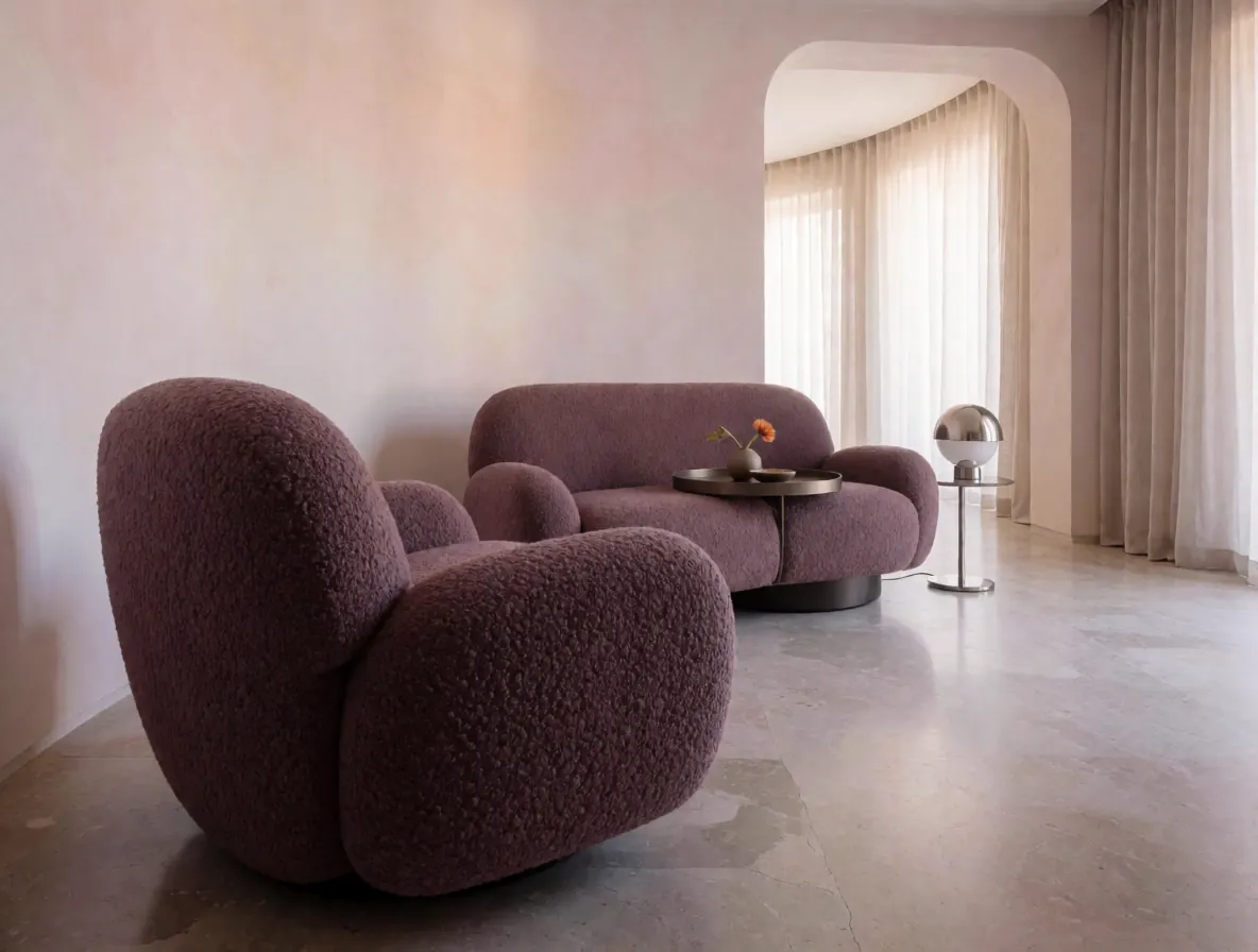Divano Aventino ambientato in un interno contemporaneo